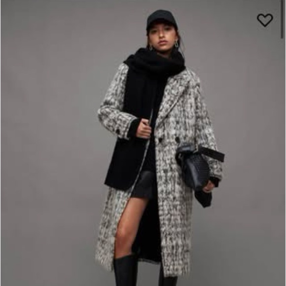 ALL SAINTS MABLEX COAT SIZE 6